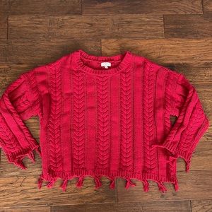 Red Umgee Sweater